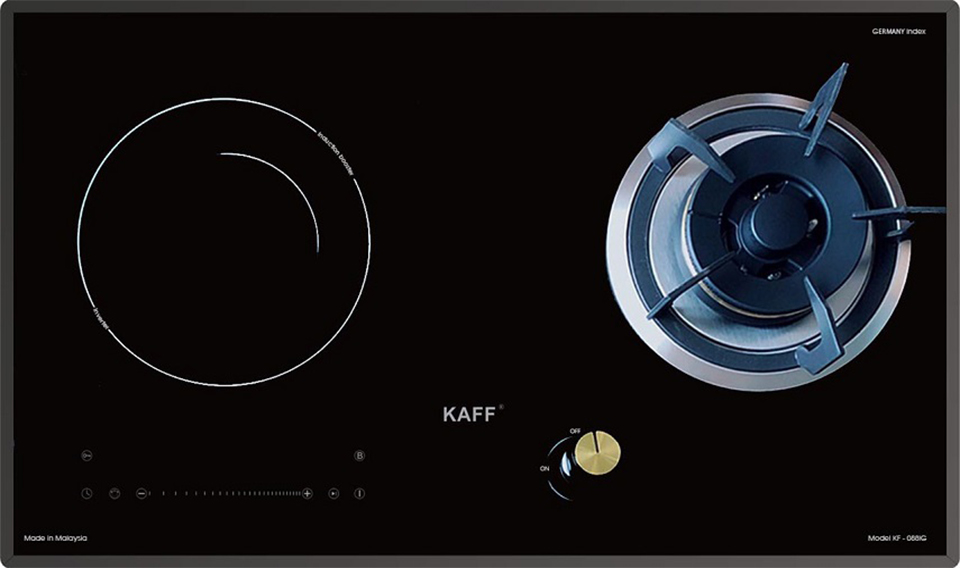 Bếp Gas kết hợp bếp từ Kaff KF-088IG